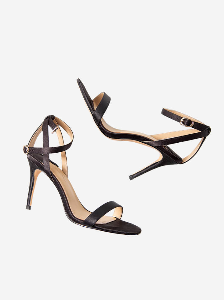 Black high heels shoes fashion designer template product img 24