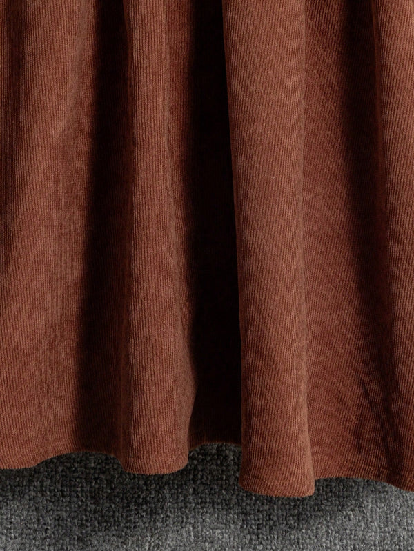 robe casual fille – coupe tubulaire avec nœud et manches longues automne hiver