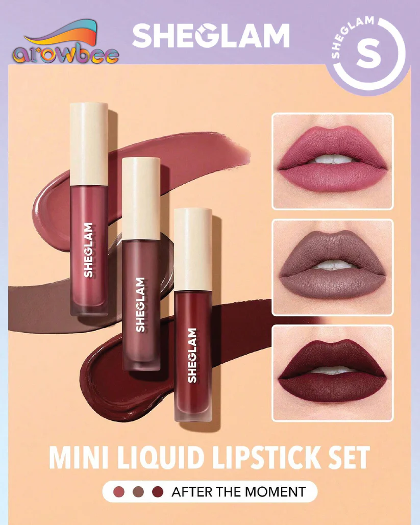 matte allure mini liquid lipstick set