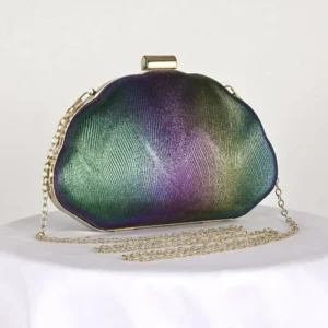 Sac Coquillage Femme Style Mardi Gras – Pochette Élégante et Originale